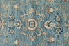 3x5 Blue and Ivory Anatolian Traditional Rug