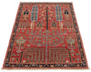 3x5 Pink and Navy Anatolian Traditional Rug