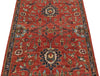 3x5 Red and Navy Anatolian Traditional Rug