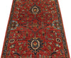 3x5 Red and Navy Anatolian Traditional Rug