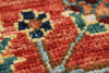 3x5 Red and Navy Anatolian Traditional Rug