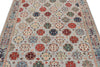5x7 Gray and Blue Anatolian Traditional Rug