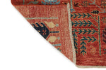 5x7 Rust and Multicolor Anatolian Traditional Rug