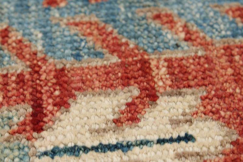 5x7 Rust and Multicolor Anatolian Traditional Rug