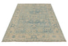 5x7 Beige and Blue Anatolian Traditional Rug