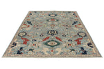 6x9 Blue and Multicolor Anatolian Traditional Rug