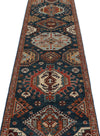3x16 Navy and Red Anatolian Traditional Runner