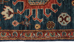 3x16 Navy and Red Anatolian Traditional Runner
