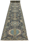 3x20 Gray and Multicolor Anatolian Traditional Runner