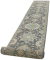 3x20 Gray and Multicolor Anatolian Traditional Runner