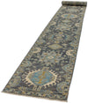 3x20 Gray and Multicolor Anatolian Traditional Runner