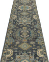 3x20 Gray and Multicolor Anatolian Traditional Runner