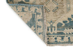3x19 Blue and Ivory Anatolian Traditional Runner
