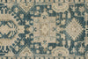 3x19 Blue and Ivory Anatolian Traditional Runner