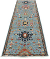 3x10 Blue and Multicolor Anatolian Traditional Runner