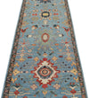 3x10 Blue and Multicolor Anatolian Traditional Runner