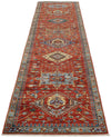 3x12 Red and Multicolor Anatolian Traditional Runner