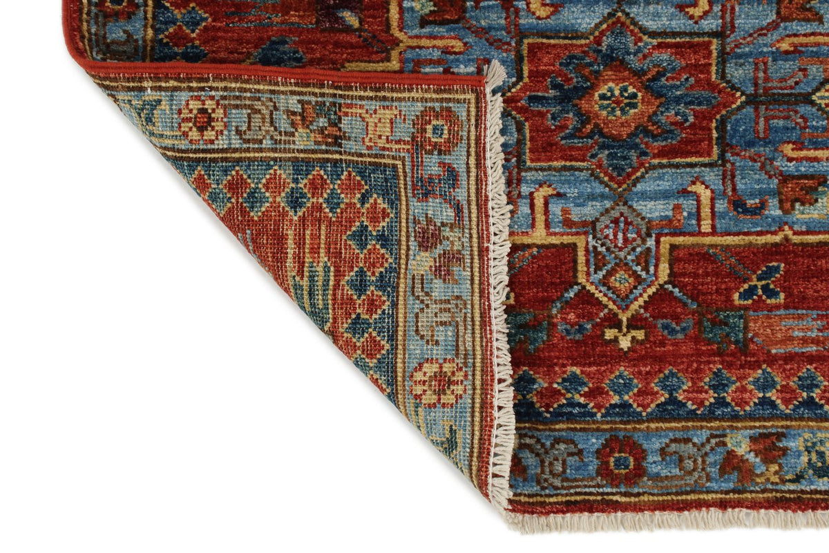 3x12 Red and Multicolor Anatolian Traditional Runner