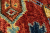 3x12 Red and Multicolor Anatolian Traditional Runner