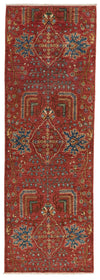 3x8 Rust and Multicolor Anatolian Traditional Runner