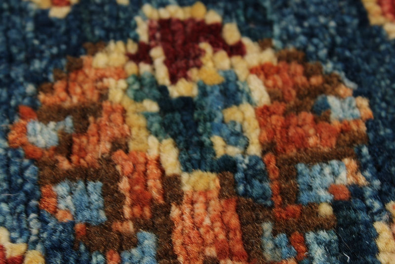 3x8 Rust and Multicolor Anatolian Traditional Runner