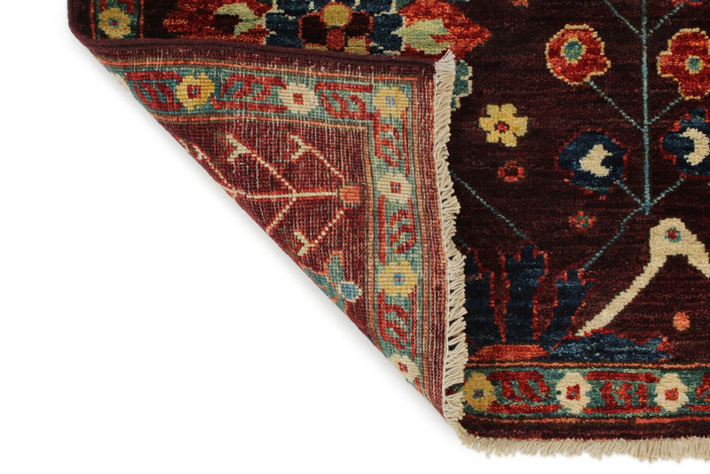 3x5 Brown and Multicolor Anatolian Traditional Rug