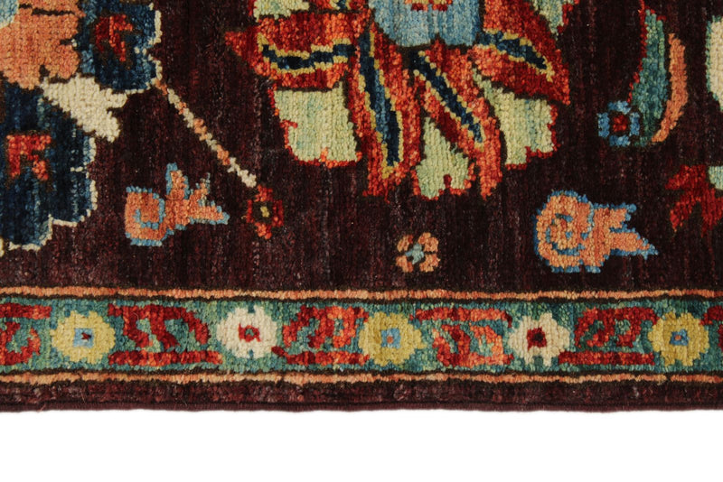 3x5 Brown and Multicolor Anatolian Traditional Rug