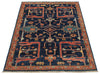 3x5 Navy and Multicolor Anatolian Traditional Rug
