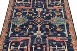 3x5 Navy and Multicolor Anatolian Traditional Rug
