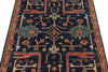 3x5 Navy and Multicolor Anatolian Traditional Rug