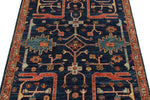 3x5 Navy and Multicolor Anatolian Traditional Rug