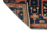 3x5 Navy and Multicolor Anatolian Traditional Rug