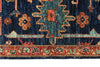3x5 Navy and Multicolor Anatolian Traditional Rug