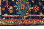 3x5 Navy and Multicolor Anatolian Traditional Rug