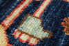 3x5 Navy and Multicolor Anatolian Traditional Rug