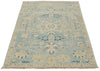 3x5 Light Blue and Beige Anatolian Traditional Rug
