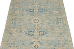 3x5 Light Blue and Beige Anatolian Traditional Rug