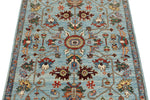 3x5 Blue and Multicolor Anatolian Traditional Rug
