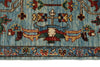 3x5 Blue and Multicolor Anatolian Traditional Rug