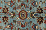 3x5 Blue and Multicolor Anatolian Traditional Rug