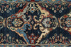 3x8 Navy and Blue Anatolian Traditional Runner