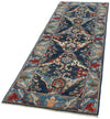 3x8 Navy and Blue Anatolian Traditional Runner