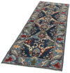 3x8 Navy and Blue Anatolian Traditional Runner