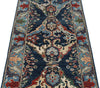 3x8 Navy and Blue Anatolian Traditional Runner