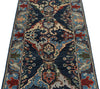 3x8 Navy and Blue Anatolian Traditional Runner