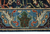 3x8 Navy and Blue Anatolian Traditional Runner