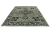 10x14 Light Blue and Blue Anatolian Traditional Rug