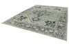 10x14 Light Blue and Blue Anatolian Traditional Rug