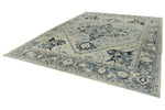 10x14 Light Blue and Blue Anatolian Traditional Rug