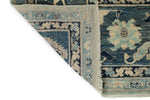 10x14 Light Blue and Blue Anatolian Traditional Rug